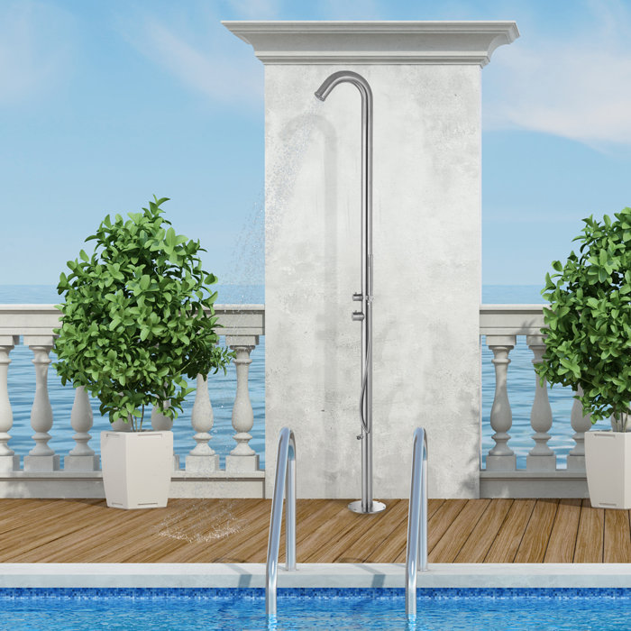 Pulse Shower Spas PULSE ShowerSpas Wave 1Spray Brushed Stainless Steel